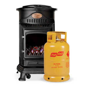 Portable Provence Living Flame Heater with 1 gas bottle